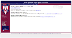 Desktop Screenshot of murugby.com