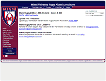 Tablet Screenshot of murugby.com